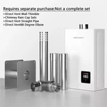 Mizudo Tankless Water Heater Indoor 80,000 Btu 3.6 Gpm & Vent Set/wall Thimble New. Price: $319.99.