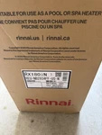 Rinnai RX180IN Super Efficient Gas Tankless Water Heater 180,000 Btu New. Price: $1000.00.