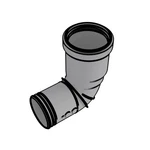 Rinnai 2/4 Condensing 90 Degree Diverter Nose New. Price: $35.30.