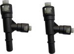 Pcs Black Heater Hose Connector 15055342 15055343 For Cadillac New. Price: $13.24.
