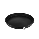 24 In. Plastic Round Water Heater Drain Pan With Pvc Fitting New. Price: $14.53.