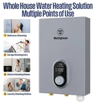 Westinghouse 14KW Tankless Water Heater Electric Instant,for Wifi & Amazon Alexa New. Price: $269.99.