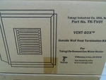 *new Takagi TK-TV01 Outside Wall Vent Box Termination Kit Demand Water Heater. Price: $39.95.