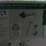 Ubbink S636 Gas Vent Plastic White Pipe Elbow Included Max Temp 250 F Open. Price: $50.00.