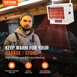 Electric Garage Heater, Etl Listed New. Price: $144.11.