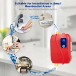 110V Instant Electric Tankless Hot Water Heater Shower Kitchen Bathroom Portable New. Price: $35.02.