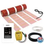 80 Sqft Heatit Warmmat Electric Radiant Self-adhesive Floor Heating System New. Price: $186.69.
