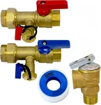 - 1 Inch Ips Tankless Water Heater Isolation Service Valve Kit Female To New. Price: $94.96.
