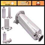 2" Tri-clamp Inline Filter Strainer SS304 Sanitary Fittings, 100 Mesh Screen New. Price: $145.99.