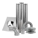 Duravent 4BVKNT 4" Vertical Unit Heater Kit Galvanized New Read Open. Price: $139.99.