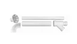 Rheem 3 In. Pvc Horizontal Vertical Concentric Vent Termination Kit For High Used. Price: $17.99.