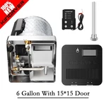 6 Gallon Rv Water Heater Propane Gas+electric With 15*15 Door & Wired Controller New. Price: $479.99.