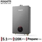 16L Propane Gas Tankless Water Heater Indoor 5.1 Gpm 120,000 Btu Instant Hot New. Price: $539.99.