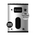 Ariston 19 Gal Point-of-use Electric Storage Tank Water Heater 1500W Open. Price: $300.00.
