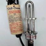 Vintage Chill Chaser Model S105 Automatic Immersion Heater Still-man Equipment Used. Price: $55.00.
