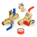 3/4 Inch Guofis Ips Tankless Water Heater Valve Kit With Pressure Relief Valv... New. Price: $96.31.