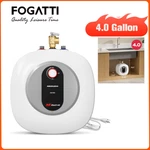Mizudo 4.0 Gal Mini Tank Water Heater Electric Under Sink 120V 1440W 90% New Used. Price: $91.79.
