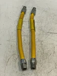 Of Brasscraft CSSB21-18 Yellow Stainless Steel Gas Connectors (2 Qty) New. Price: $30.86.