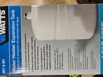 Watts DET-5-M1 8.5"X11.5"X8.5" Pre-pressurized Steel Water Expansion Tank Open. Price: $16.00.