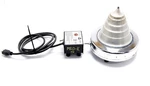 Cone Mount Heater Model Bearing Size 3/8-5 3/4 Power 120V 725W 1345-B1 Used. Price: $1500.00.