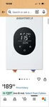Greatbear GT120W 12KW 240V Tankless Water Heater Self Modulating White Open. Price: $159.00.