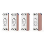 Alorair 10-40P 4"X12" Brazed Plate Heat Exchanger, 1" Mpt Ports, 316L St.steel New. Price: $109.59.