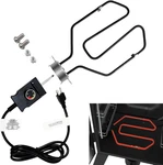 1650W Electric Smoker Heating Element Kit Adjustable Thermostat Replacement New. Price: $39.60.