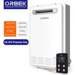 Tankless Water Heater Propane 5.1GPM 120,000 Btu Instant Hot Outdoor On Demand New. Price: $529.99.