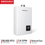 12L Tankless Water Heater Natural Gas 80,000 Btu 3.6GPM Indoor Hot Certified. Price: $179.00.