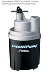 Pentair Flotec FP0S1775A 1/4-HP 115-VOLT Intellipump Water Removal Utility Open. Price: $129.99.