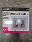 Apollo 1/2" Brass Pex-a Barb 3/4" Male Hose Thread Washing Machine Outlet Box New. Price: $40.00.