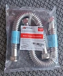 Tt Flex Water Heater Connectors Ss 3/4" Fip, 18" Length 2 Pk Nwt New. Price: $18.88.