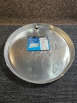(qty 2) Camco 20830 24" Id X 2" Aluminum Water Heater Drain Pan With Pvc Fitting Open. Price: $41.39.