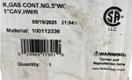 Reliance Water Heater Natural Gas Control Valve Thermostat Open. Price: $110.00.