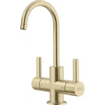 Franke Unj-hc-gld Double Handle Hot & Cold Water Filtration Faucet In Gold New. Price: $820.80.