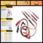 Deluxe Silicone Test Kit For Hvac/r - Multimeter Leads, Gold Tips, Alligato New. Price: $80.99.