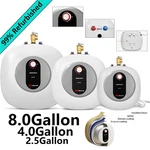 Mizudo 2.5/4/8 Gallon Electric Mini Tank Hot Water Heater Certified Refurbished Excellent. Price: $80.95.