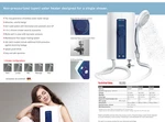 Stiebel Eltron Tankless Electric Water Heater With Shower Head Is 5-2E-OPEN Box. Price: $169.99.