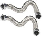 2 Pack 18-INCH Water Heater 1" Flexible Hose Connector Supply Line I... New. Price: $44.79.