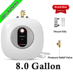 8 Gallon 1440W Electric Water Heater For Rv, Wall/floor Mount, Sink & Shower New. Price: $239.99.