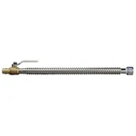 Apollo 3/4" Pex-a Fnpt Water Heater Connector 18" Stainless With Ball Valve New. Price: $16.99.