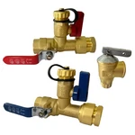 Camplux 3/4 Inch Ips Isolator Tankless Water Heater Service Valve Kit, Yellow New. Price: $91.71.