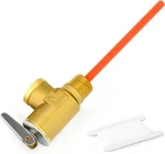 Rv Camper Trailer - Pressure Relief Valve For Most Water Heater, 1/2" Mpt Us New. Price: $33.70.