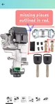 Ignition Switch Assembly & Left/right Door Compatible With Honda Civic Accord Cr New. Price: $25.00.