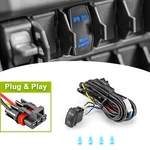 Wsays Led Rear Light Wiring Harness Kit For Polaris Rzr General Ranger Pulse Bar New. Price: $32.99.