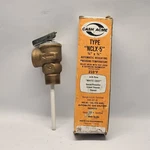 Cash Acme NCLX-5 Automatic Reseating Pressure-temperature Relief Valve Open. Price: $13.99.