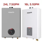 Fogatti 16L/24L Tankless Water Heater Natural Gas/propane Indoor, Led Display New. Price: $469.00.