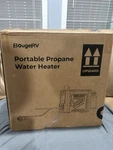 Bougerv Upgraded Portable Propane Water Heater W/built-in Battery For Showering. Price: $289.99.