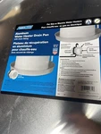 (4 Pack)camco 20830 24" Id X 2" Aluminum Water Heater Drain Pan With Pvc Fitting New. Price: $89.99.