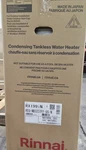 Cl Rinnai Condensing Tankless Gas Water Heater RX199IN Open. Price: $1292.00.